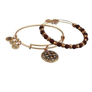 Alex and Ani Compass Bracelet Set
